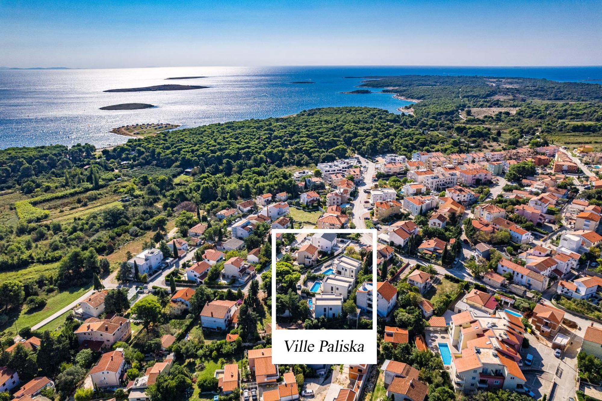 Vila Paliska Pula Eksteriør billede